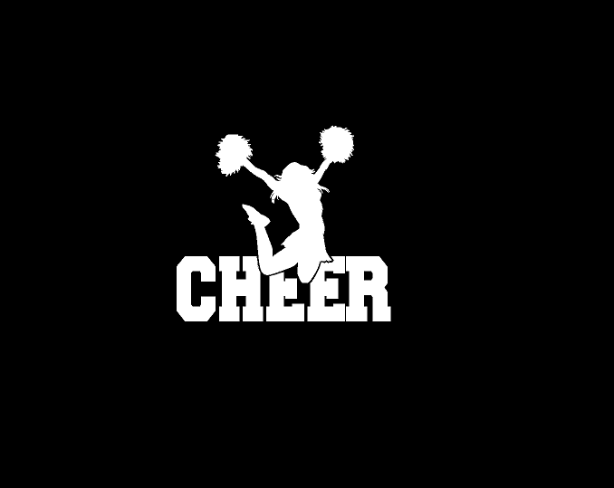 Cheer (F5) Cheerleader Vinyl Decal Sticker | Waterproof | Easy to Apply by CustomDecal US