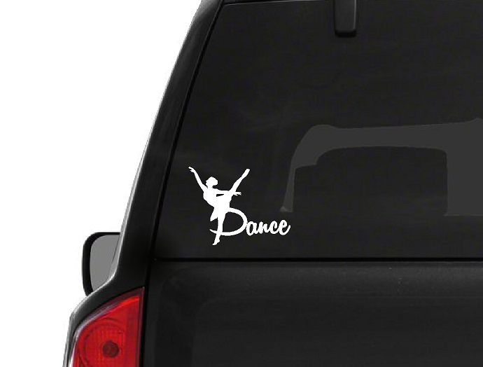 Dance (M31) Cheerleader Vinyl Decal Sticker | Waterproof | Easy to Apply by CustomDecal US