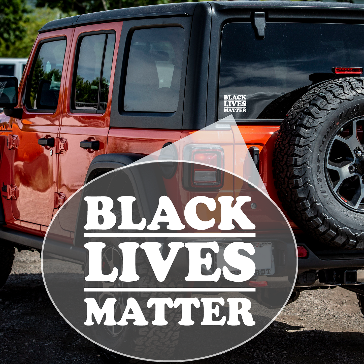 Black Lives Matter (M78) Vinyl Decal Sticker Car Window