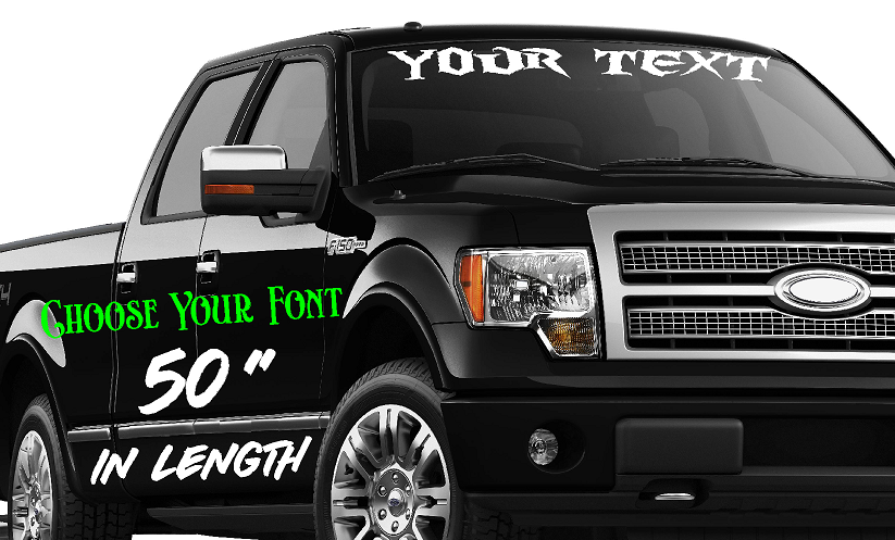 Custom Vinyl Decals - Personalize Your Decals