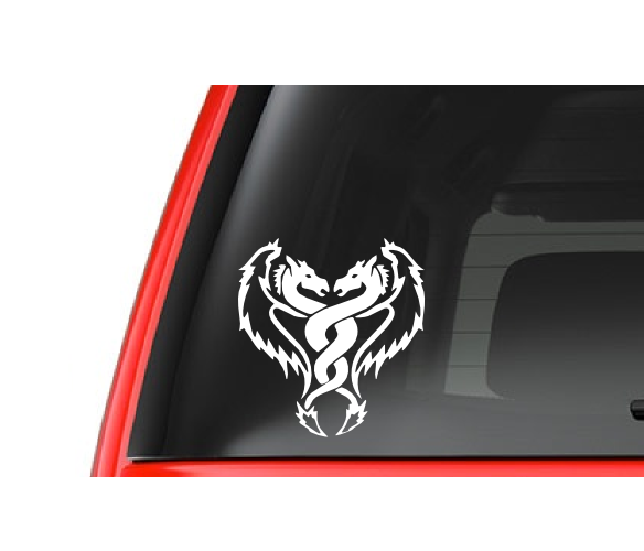Double Dragon (F11) Vinyl Decal Sticker Car/Truck Laptop/Netbook Window