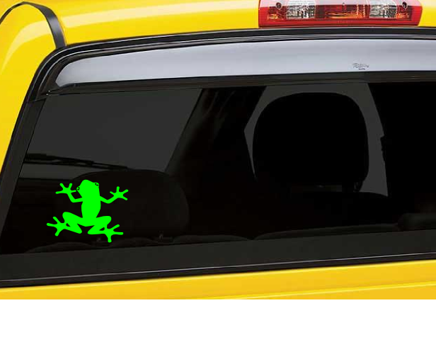 Frog (A1) Vinyl Decal Sticker Car/Truck Laptop/Netbook Window