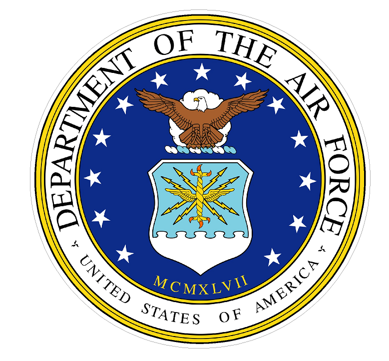 Air Force (M58) Seal Decal Sticker Car/Truck Laptop/Netbook Window