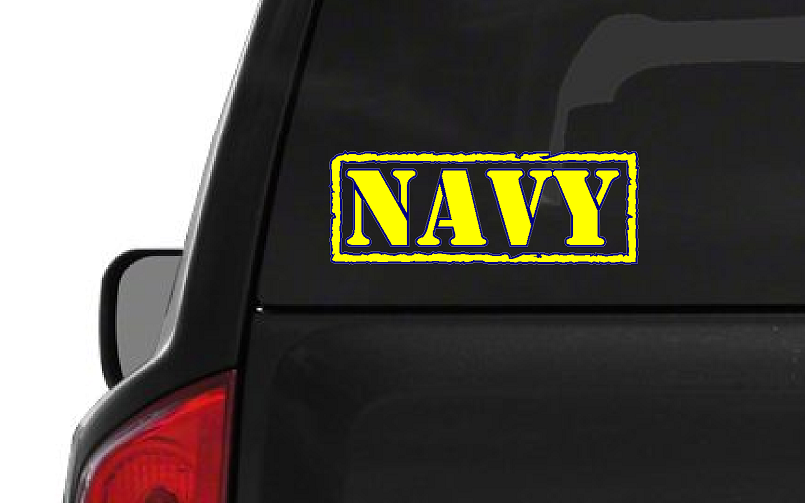 US Navy (M68) USN Vinyl Decal Sticker Car/Truck Laptop/Netbook Window