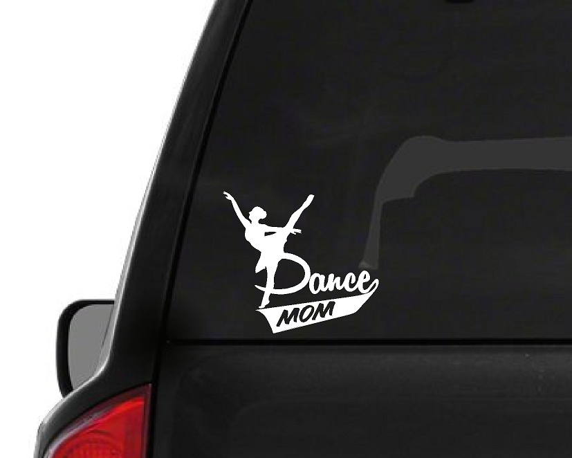 Dance Mom (M19) Cheerleader Vinyl Decal Sticker | Waterproof | Easy to Apply by CustomDecal US