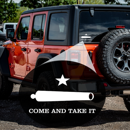 Come and Take It (M21) Texas Vinyl Decal Sticker Car/Truck Laptop/Netbook Window