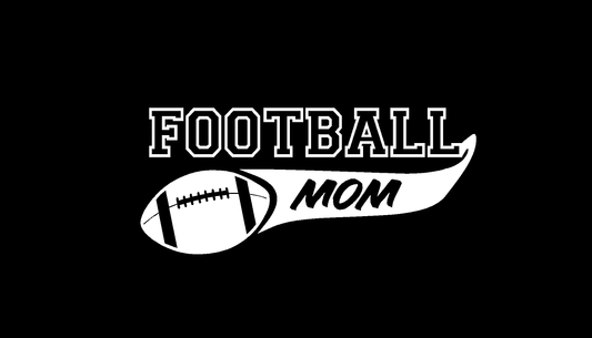 Football Mom (M32) Cheerleader Vinyl Decal Sticker | Waterproof | Easy to Apply by CustomDecal US