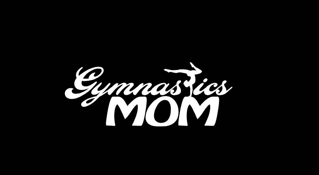 Gymnastics Mom (M37) Gymnastics Vinyl Decal Sticker | Waterproof | Easy to Apply by CustomDecal US