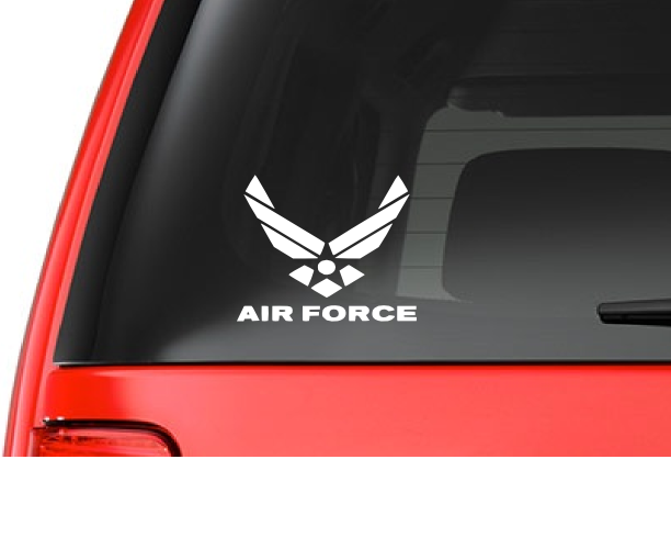 Air Force Logo (M27) Vinyl Decal Sticker Car/Truck Laptop/Netbook Window
