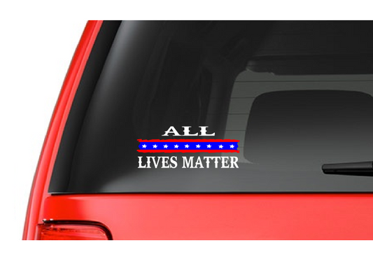 All Lives Matter (M18) USA Vinyl Sticker Car/Truck American Window Decal