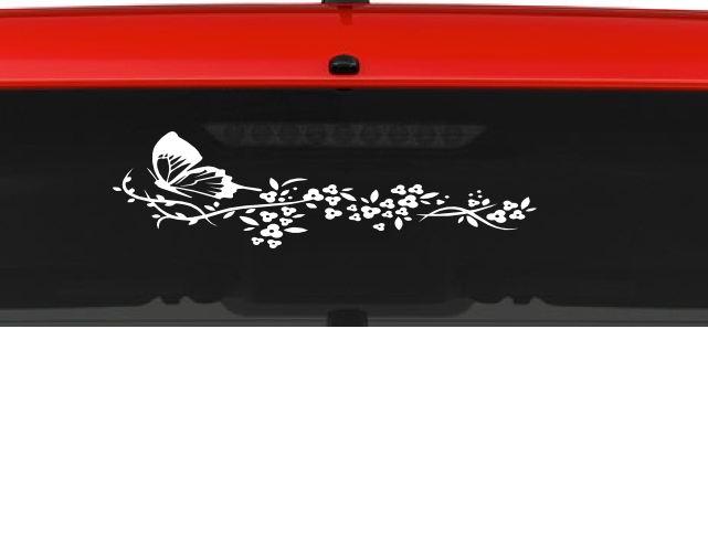 Butterfly (T11) Vinyl Decal Sticker Car/Truck Laptop/Netbook Window