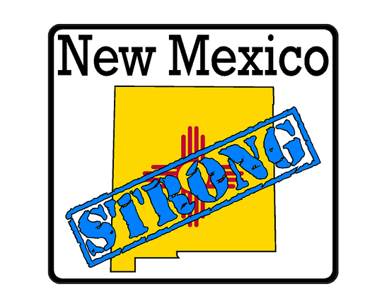 New Mexico State (K32) Strong Flag Vinyl Decal Sticker Car/Truck Laptop/Netbook Window