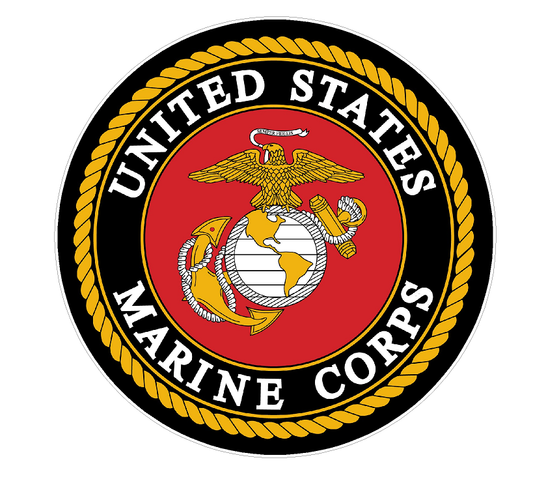 Marine Corp Seal (M41) Decal Sticker Car/Truck Laptop/Netbook Window
