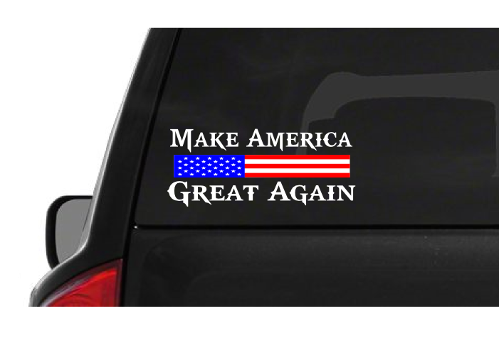 Make America Great Again (M55) USA Vinyl Sticker Car American Window Decal