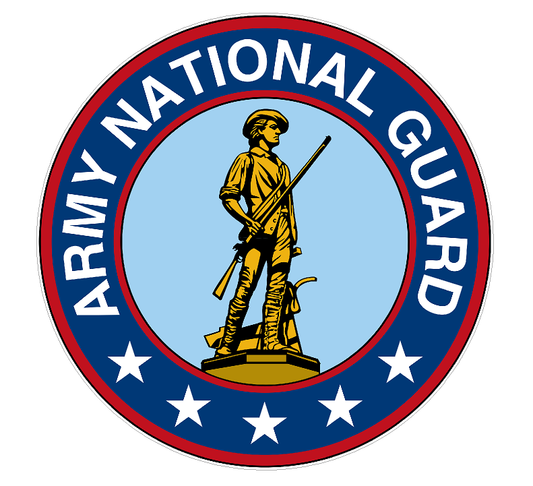 National Guard (M60) Seal US Army Decal Sticker Car/Truck Laptop/Netbook Window