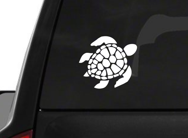 Sea Turtle (M7) Vinyl Decal Sticker Car Netbook Window