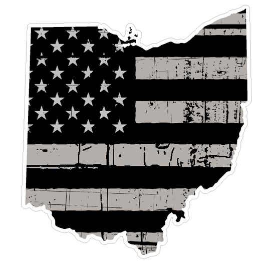 Utah State Distressed Flag Decal – 5-Inch Vinyl Sticker For Car, Truck, Laptop & Windows