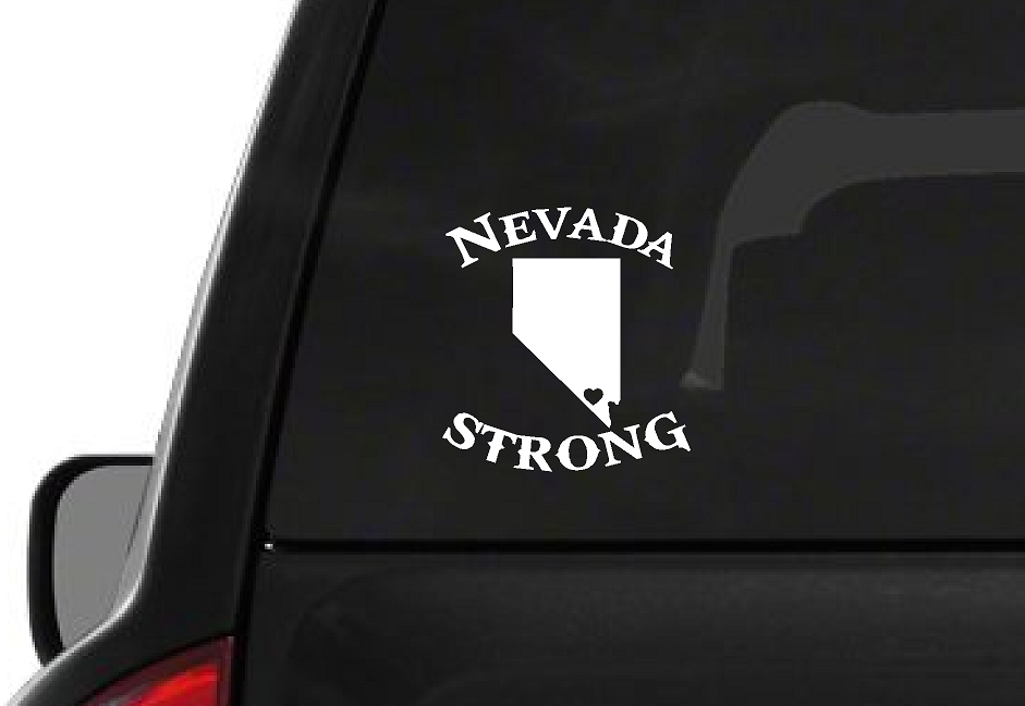 Nevada State (W29) Strong Vinyl Decal Sticker Car/Truck Laptop Window