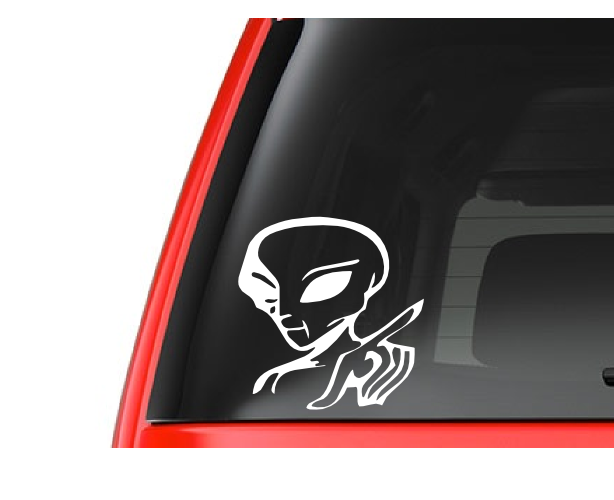 Alien (F1) Vinyl Decal Sticker Car/Truck Laptop/Netbook Window