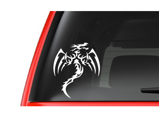 Tribal Dragon (F10) Decal Sticker Car/Truck Laptop/Netbook Window