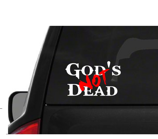 God's Not Dead (M52) Vinyl Decal Sticker Car Window