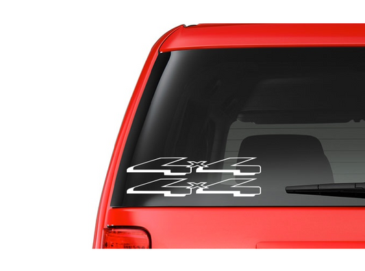 4x4 (M12) Vinyl Decal Sticker Car/Truck Laptop/Netbook Window