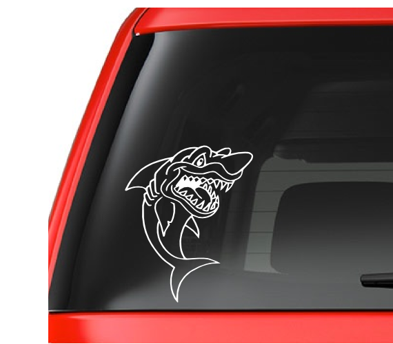 Shark (A16) Vinyl Decal Sticker Car/Truck Laptop/Netbook Window