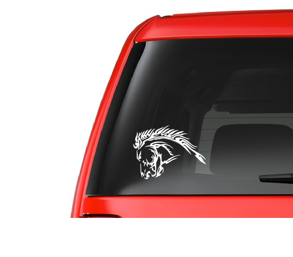 Tribal Horse (A8) Vinyl Decal Sticker Car/Truck Laptop/Netbook Window