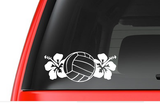 Volley Ball (T3) Vinyl Decal Sticker Car/Truck Laptop/Netbook Window